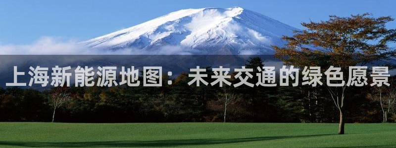 新宝gg平台注册:上海新能源地图:未来交通的绿色愿景
